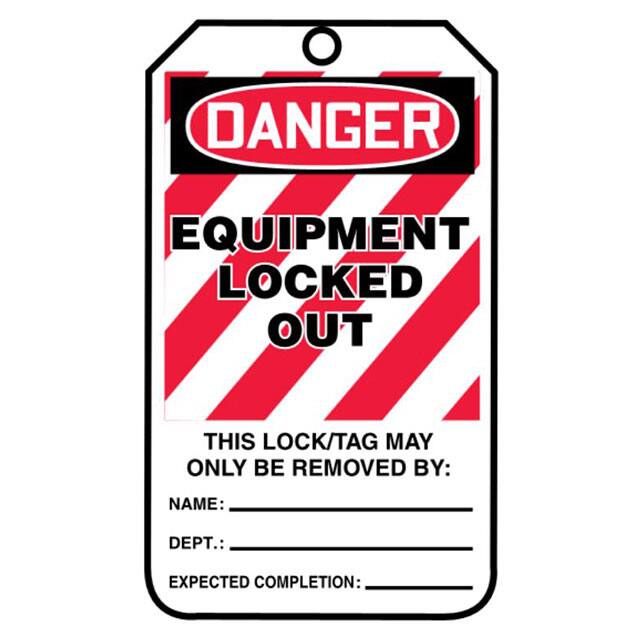 PCTL-1056 TAG 5.75"X3.25" RED/BLACK/WHITE
