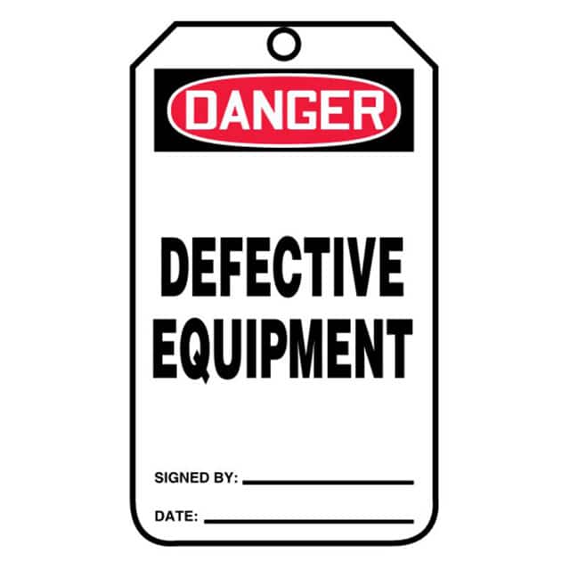 PVT-1006 TAG 5.75"X3.25" RED/BLACK/WHITE