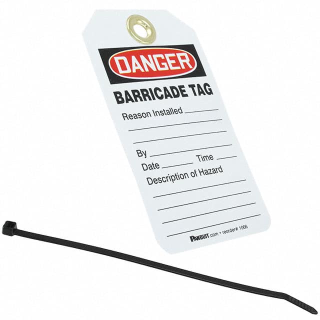 PVT-1066-Q SFTYTAG,DGR BARRICADE TAG