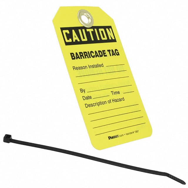 PVT-1067-Q SFTYTAG,CTN BARRICADE TAG