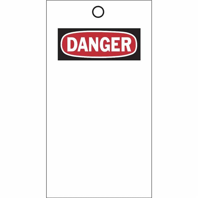 12778 TAG OSHA DANGER 4 X 8.5