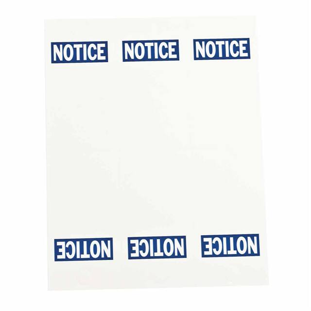 12788 TAG OSHA NOTICE 3 X 5.5