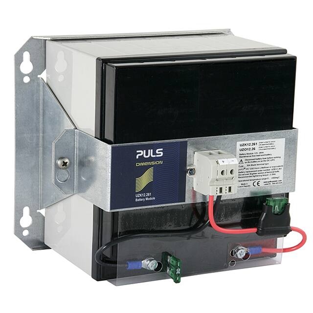 UZK12.261 BATTERY DIN RAIL MOUNTABLE 12V