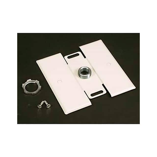 V2051H FLUSH PLATE ADAPTOR, 125V, 15A,