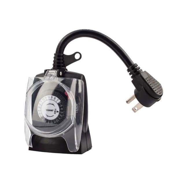 602B 24 HOUR PLUG-IN TIMER TWO GROUND