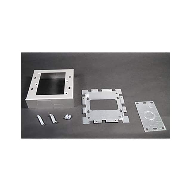 AL2047-2 SWITCH & RECEPTACLE BOX, 2-GANG,