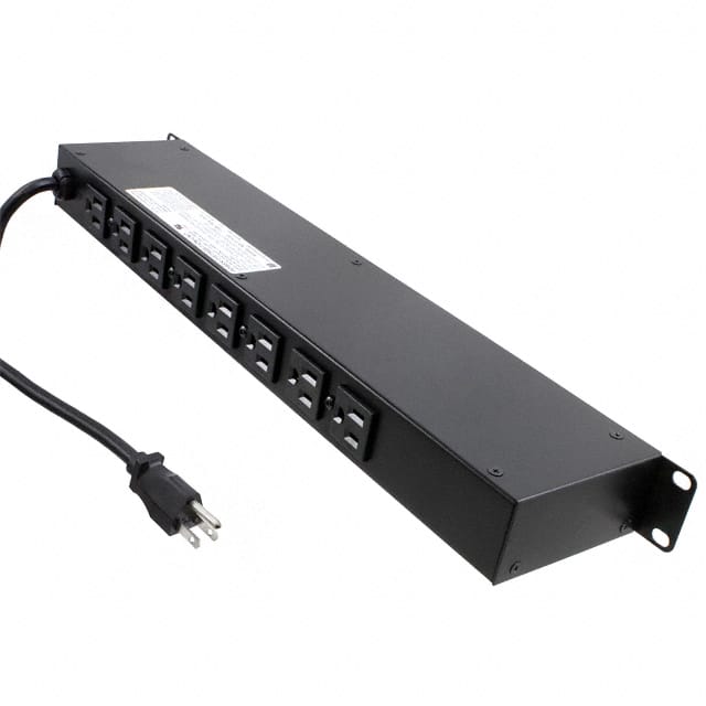 POS-194-S POWER OUTLET STRIP 15A 8 REAR