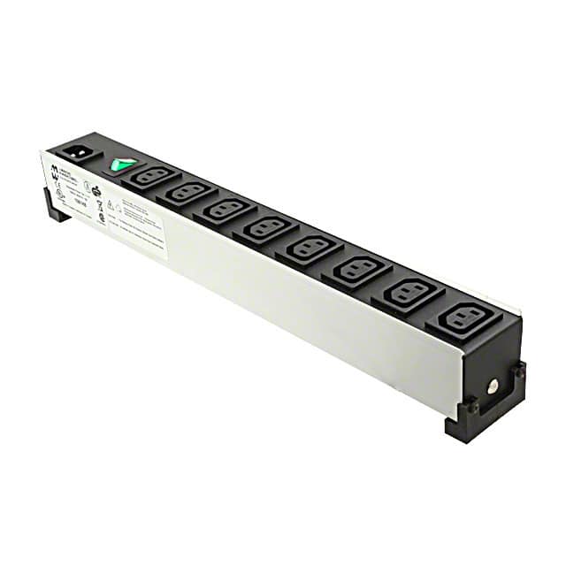 1581H8 POWER STRIP 17" 10A 230VAC 8OUT
