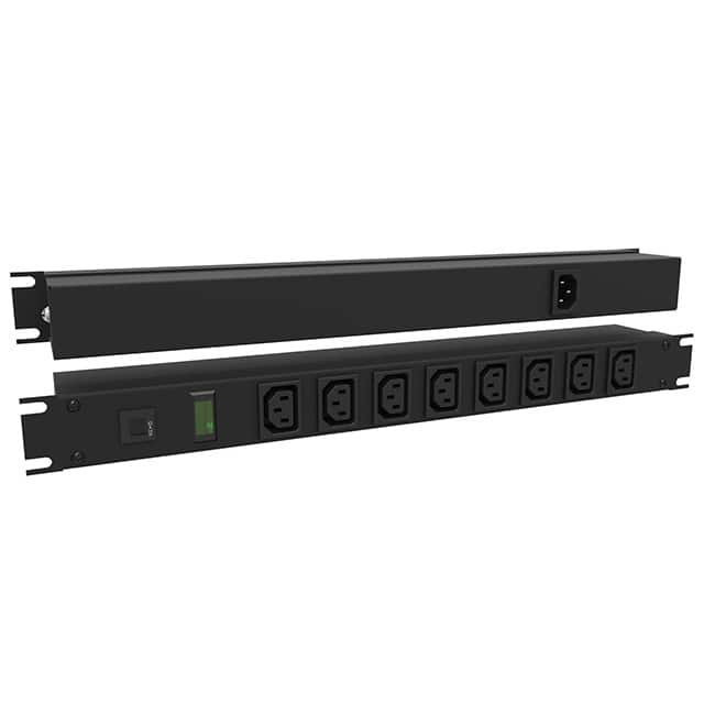 1582H8E1BK POWER STRIP 19" 10A 230VAC 8OUT