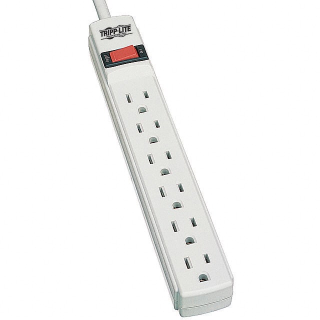 TLP602 SURGE SUPPRESSOR 6 OUT 2' CORD