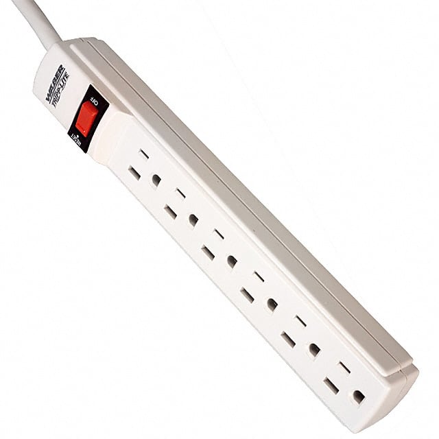 PS6 POWER STRIP 9.5" 15A 6OUT 4'CORD