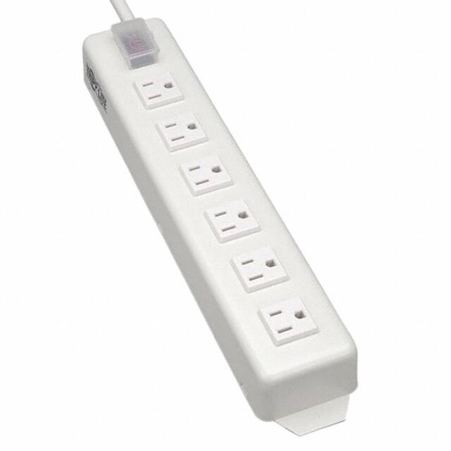 TLM615NCRA POWER STRIP 6OUT 15'CORD METAL