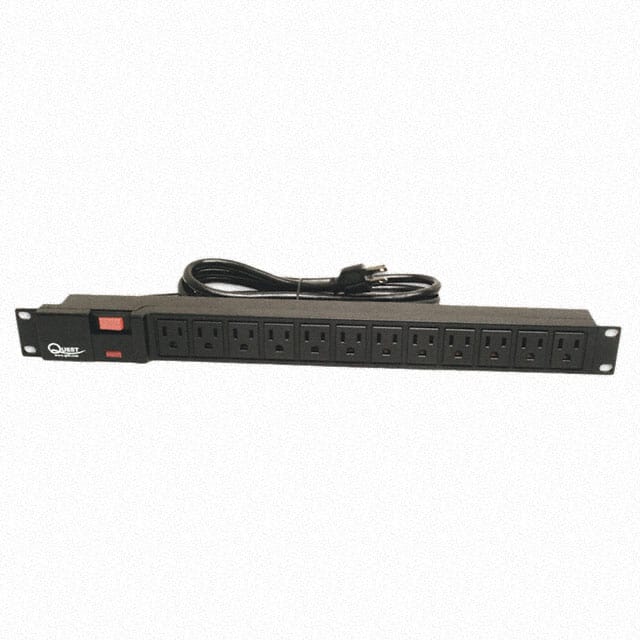 HPS-E12P HORIZONTAL RACK MNT SURGE STRIP