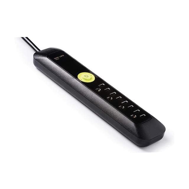 0-2627-N Surge Protector, 4 Outlet Black