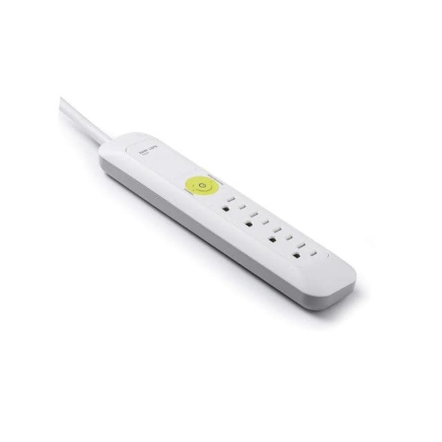 0-2627 Surge Protector, 4 Outlet White