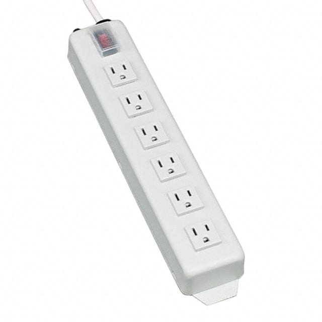 TLM615NC POWER STRIP 6OUT 15'CORD METAL