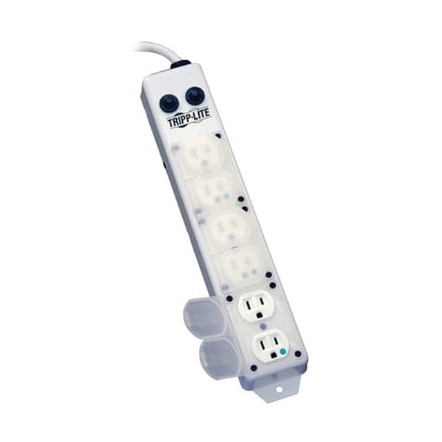 PS-607-HG-OEM POWER STRIP MEDICAL HOSPITAL GRA