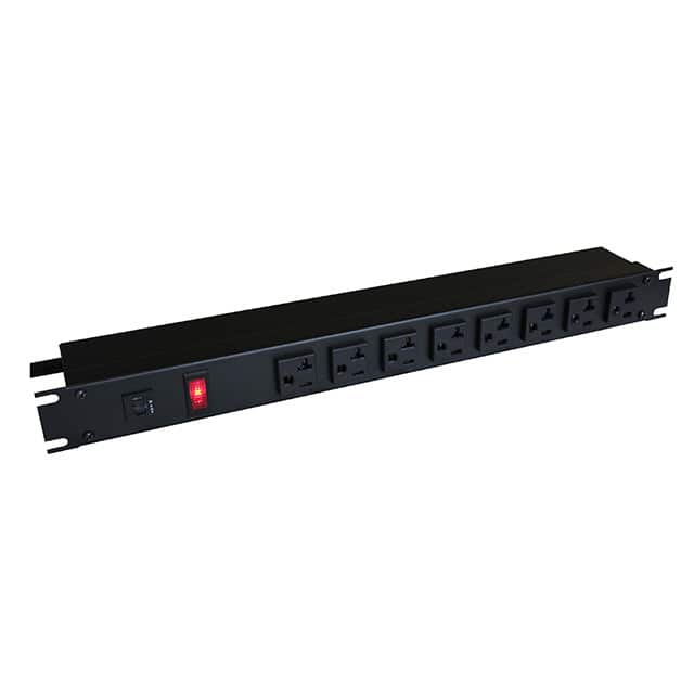 1589H8G1BKRF POWER STRIP 19" 20A 8OUT 15'