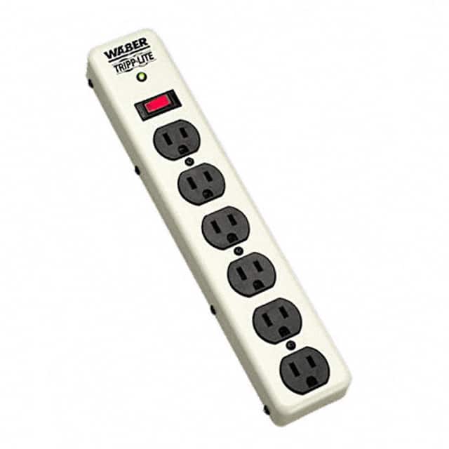 PM6SN1 SURGE SUPPRSSR 6OUT 6'CORD METAL
