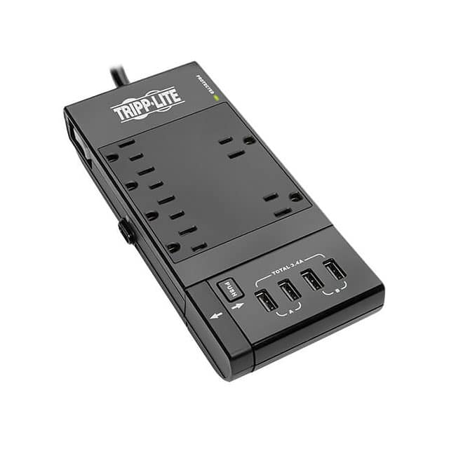 TLP66USBR SURGE PROTECTOR POWER STRIP 6-OU