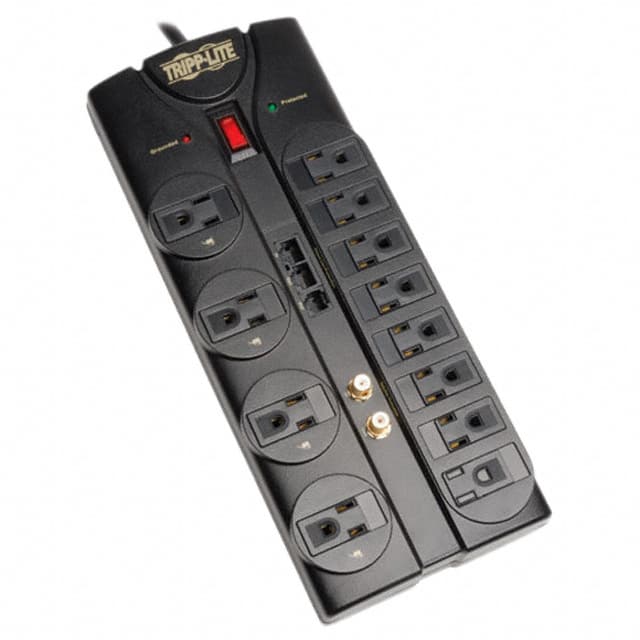 TLP1208SAT SURGE PROTECT 12 OUTLET COAX 8FT