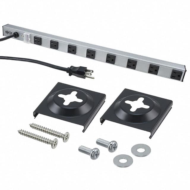 PS240810 POWER STRIP 120V 8OUT VERT 10'
