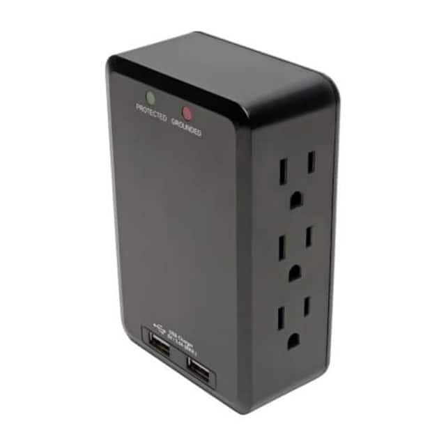 TLP6SLUSBB 6-OUTLET SURGE PROTECTOR WITH 2
