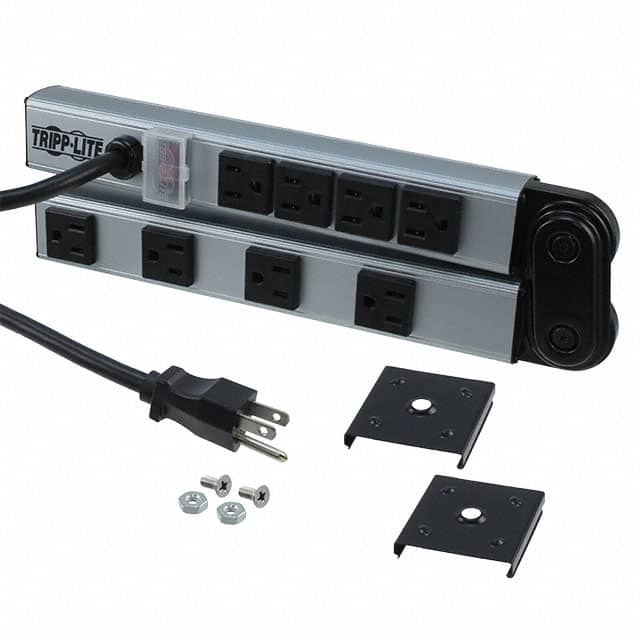 PSF2408 POWER STRIP 24" 8OUT 15' CORD