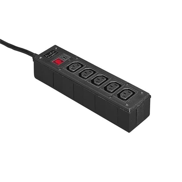 PXD303/050/01/1 POWER STRIP 10A 2M CORD 5OUTLETS