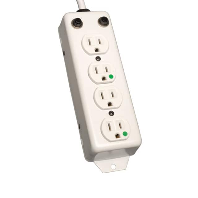 PS-402-HG-OEM POWER STRIP MEDICAL 4 OUTLET 2'