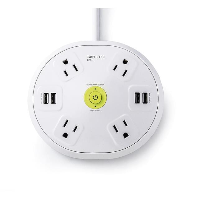 0-2514 Surge Protector Hub, 4 Outlet, 4
