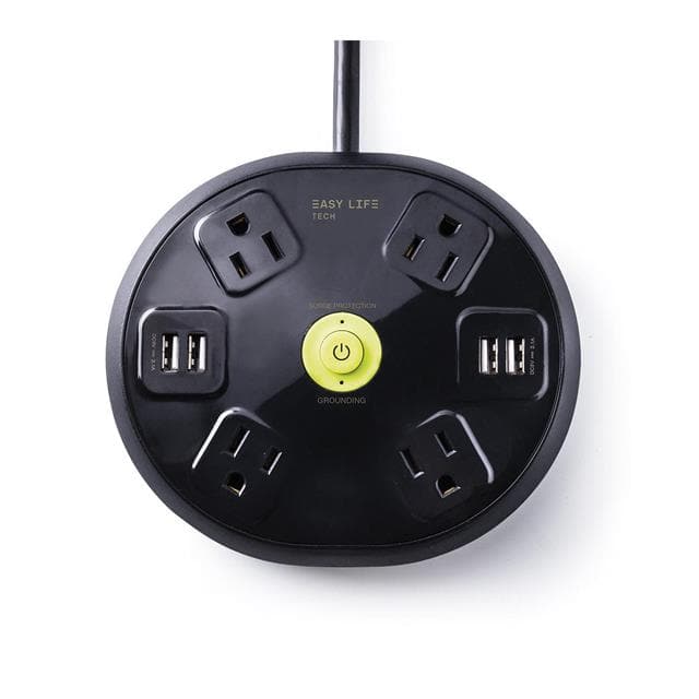 0-2514-N Surge Protector Hub, 4 Outlet, 4