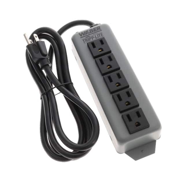 602 POWER STRIP 7.38"15A 5OUT 6'CORD