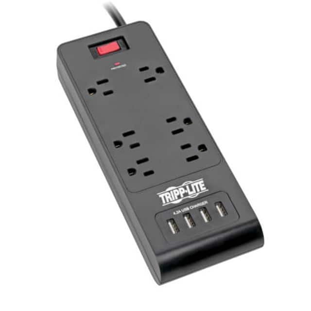 TLP664USBB 6-OUTLET SURGE PROTECTOR WITH 4