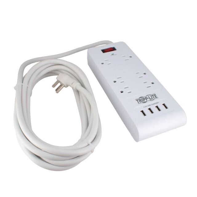 TLP64USBRA15 6-OUTLET SURGE PROTECTOR WITH 4