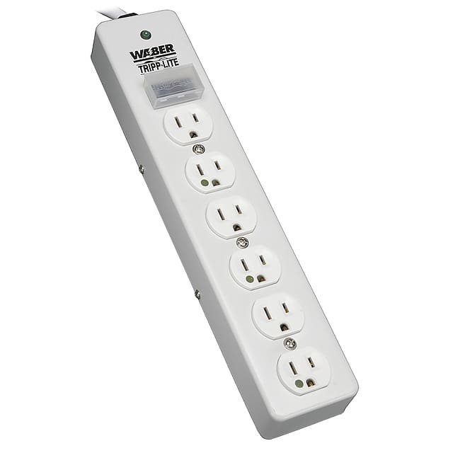 SPS-615-HG SURGE SUPP 6OUT 15'CORD HOSP GRD