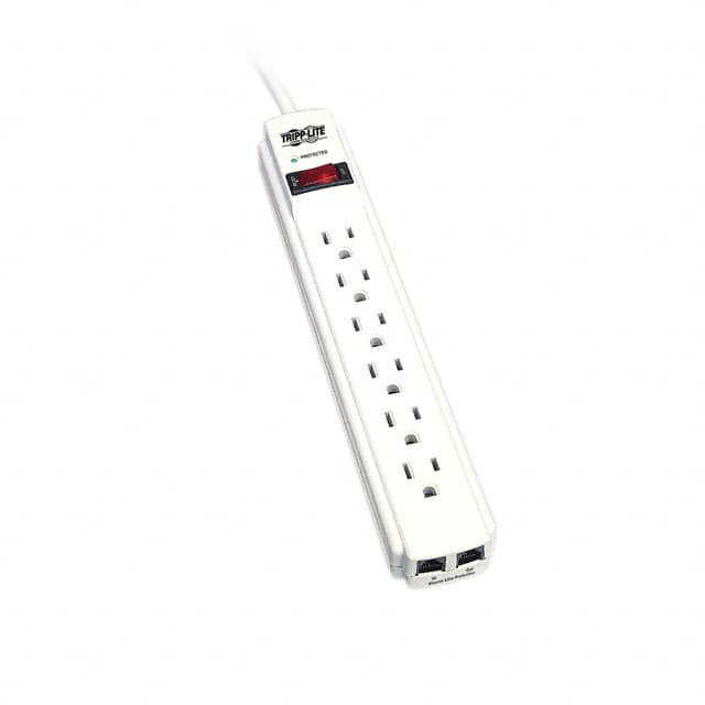 TLP604TEL SURGE SUP 15A 6OUT 4'CORD W/RJ11