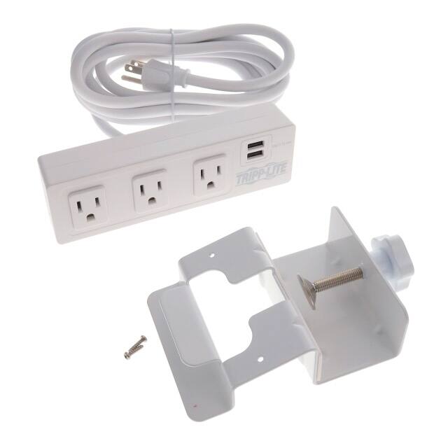 TLP310USBCW 3-OUTLET SURGE PROTECTOR WITH 2