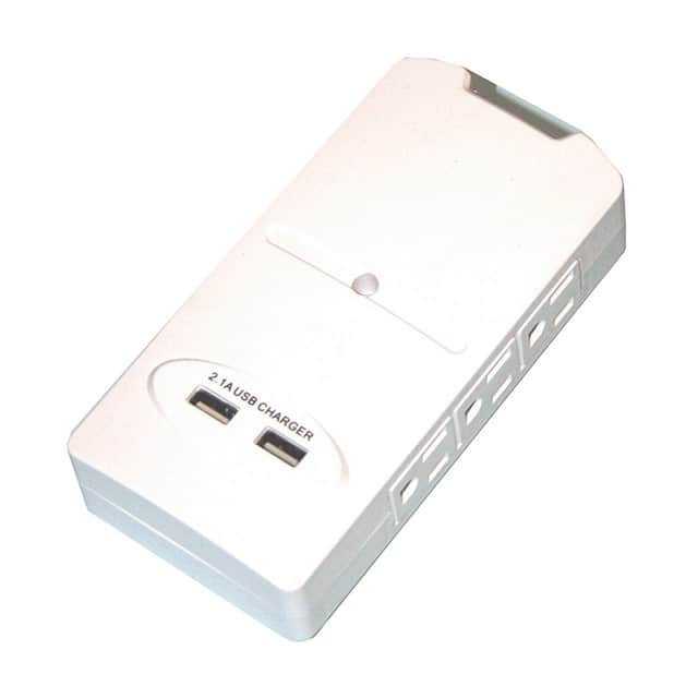 EPD-0926 THREESIDED WALL SURGE TAP 6OUTLE