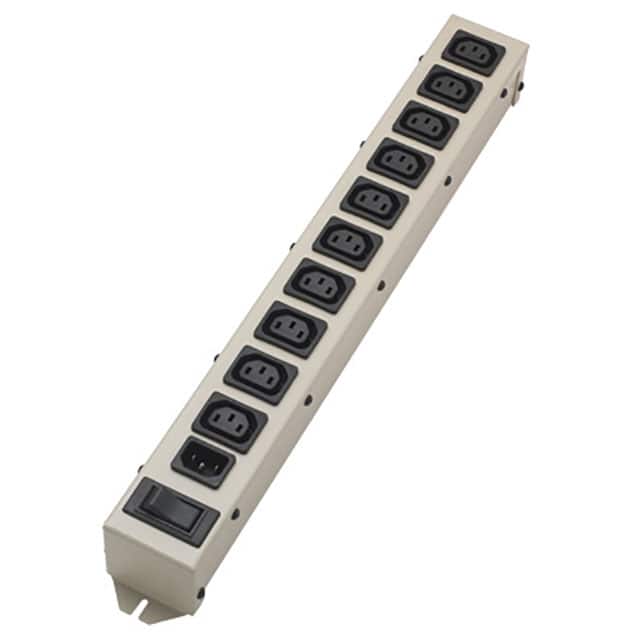 852J2J07 10 POSITION ACCESSORY POWER STRI