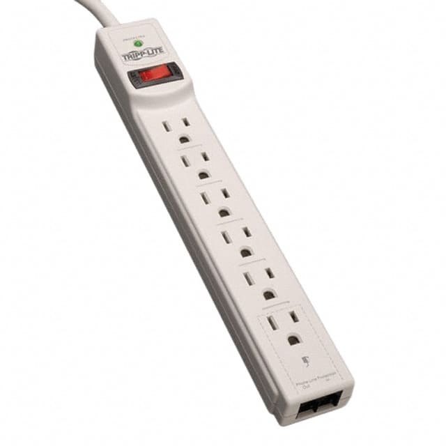 TLP608TEL SURGE PROTECT STRIP 6 OUTLET 8'