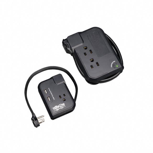 TRAVELER3USB SURGE SUPP USB CHARGE TRAVEL SZ