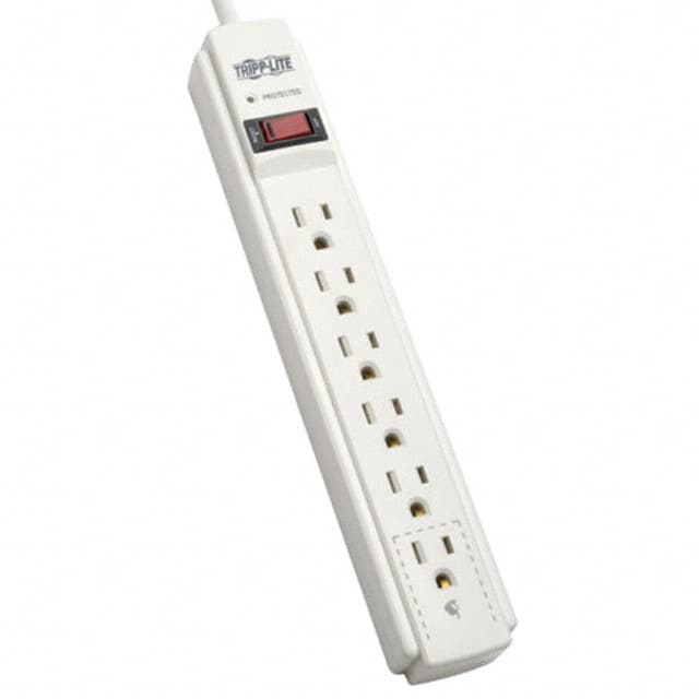 TLP606TAA SURGE PROTECT STRIP 6 OUTLET 6FT