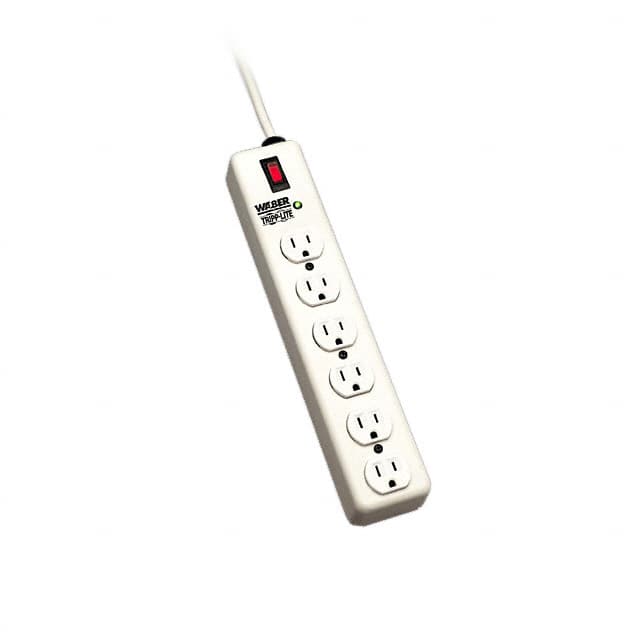 DG206 SURGE SUPPRESSOR 15A 6OUT 6'CORD