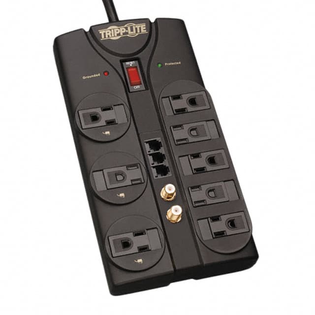 TLP808TELTV SURGE SUPP OUT 8'CORD RJ11 COAX