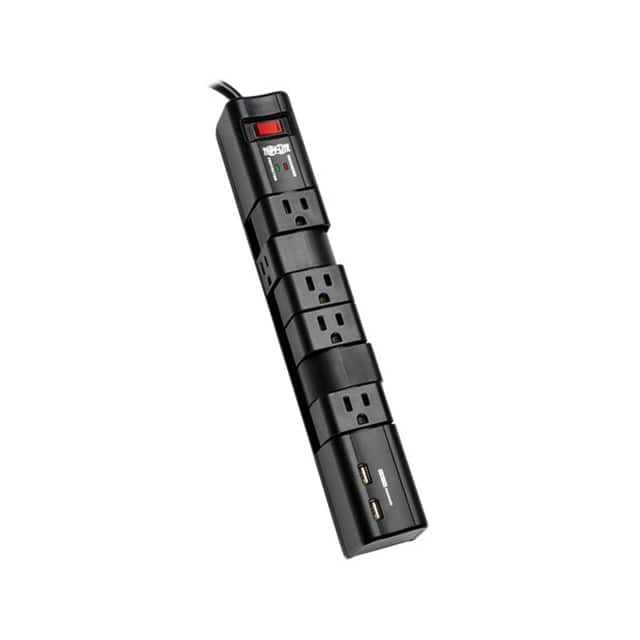 TLP608RUSBB SURGE PROTECT STRIP 6 OUTLET 8FT