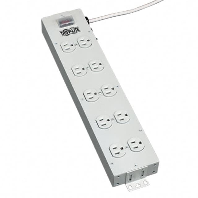 TLM1015NC POWER STRIP 10OUT 15'CORD METAL