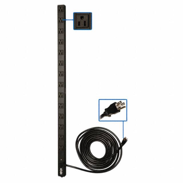 PDUV15 PDU BASIC 15A 5-15R 14 OUTLET