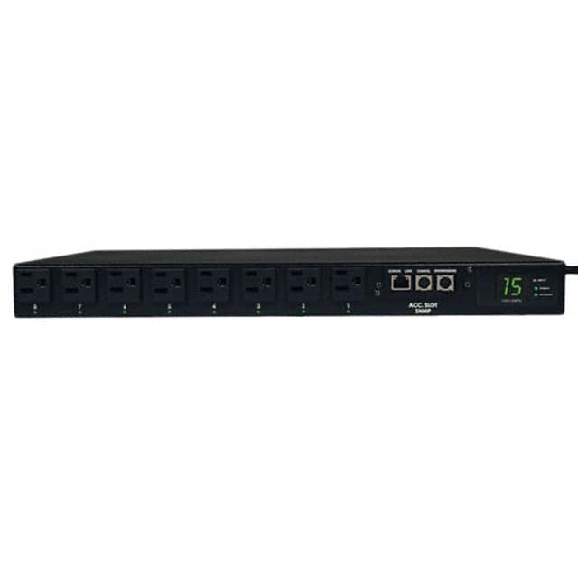 PDUMH15ATNET POWER STRIP 8OUT RACK AMMETER