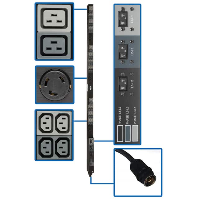 PDU3V6H50A 14.4KW 208V 3-PHASE BASIC PDU -